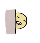 サクッと送れる簡易スタンプ⑫自由なトリ（個別スタンプ：36）