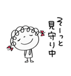 気持ち寄りそう♡くるリボン（個別スタンプ：28）