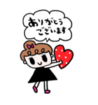かわいい日常会話ビックスタンプ165修正0（個別スタンプ：34）