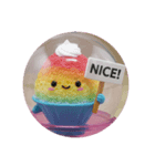 かき氷カプセルトイ(丸型)（個別スタンプ：2）