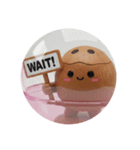 ココナッツカプセルトイ(丸型)（個別スタンプ：7）