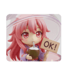 ココナッツミルク精霊みなみちゃん（個別スタンプ：2）