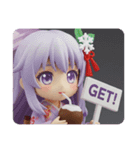 ココナッツミルク精霊みなみちゃん（個別スタンプ：5）