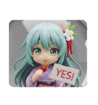 さくらんぼみなみちゃんカプセルトイ（個別スタンプ：8）