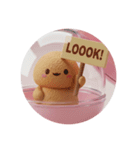 わらび餅カプセルトイ(丸型)（個別スタンプ：6）