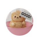 わらび餅カプセルトイ(丸型)（個別スタンプ：7）