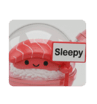 寿司すしカプセルトイ(四角型)（個別スタンプ：3）