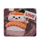 寿司すしカプセルトイ(四角型)（個別スタンプ：7）