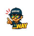 URBEAST family5（個別スタンプ：5）