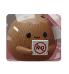 ココナッツカプセルトイ(四角型)（個別スタンプ：3）