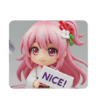 ポニーテール精霊みなみちゃん（個別スタンプ：4）