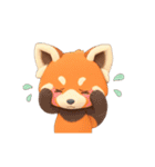 動く！レッサーパンダさん（個別スタンプ：20）