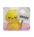 イナズマカミナリカプセルトイ(四角型)（個別スタンプ：2）