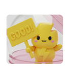 イナズマカミナリカプセルトイ(四角型)（個別スタンプ：5）