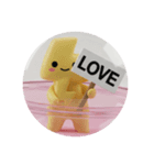 イナズマカミナリカプセルトイ(丸型)（個別スタンプ：3）