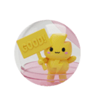 イナズマカミナリカプセルトイ(丸型)（個別スタンプ：4）