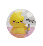 イナズマカミナリカプセルトイ(丸型)（個別スタンプ：5）