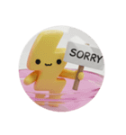 イナズマカミナリカプセルトイ(丸型)（個別スタンプ：7）