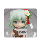 本を読む精霊みなみちゃんカプセルトイ（個別スタンプ：8）