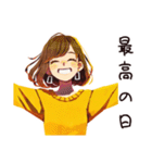 丸の内OL★華金ハイテンション（個別スタンプ：7）