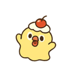 プルプルおばけプリンBooDing（個別スタンプ：1）