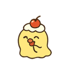 プルプルおばけプリンBooDing（個別スタンプ：2）