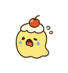 プルプルおばけプリンBooDing（個別スタンプ：5）