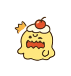 プルプルおばけプリンBooDing（個別スタンプ：10）