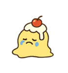 プルプルおばけプリンBooDing（個別スタンプ：12）