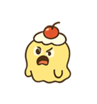プルプルおばけプリンBooDing（個別スタンプ：17）