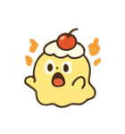 プルプルおばけプリンBooDing（個別スタンプ：20）