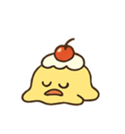 プルプルおばけプリンBooDing（個別スタンプ：21）