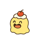 プルプルおばけプリンBooDing（個別スタンプ：22）