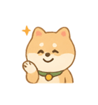 ぽよ柴のドタバタリアクション（個別スタンプ：8）