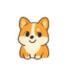まるっとコーギーのきもちパレード（個別スタンプ：3）
