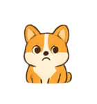 まるっとコーギーのきもちパレード（個別スタンプ：4）