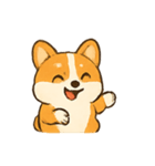 まるっとコーギーのきもちパレード（個別スタンプ：10）