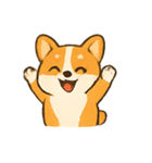 まるっとコーギーのきもちパレード（個別スタンプ：22）