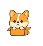 まるっとコーギーのきもちパレード（個別スタンプ：24）
