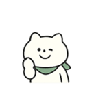 しろねこの日常リアクション（個別スタンプ：2）