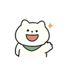 しろねこの日常リアクション（個別スタンプ：8）