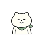 しろねこの日常リアクション（個別スタンプ：11）