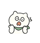 しろねこの日常リアクション（個別スタンプ：15）
