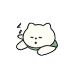 しろねこの日常リアクション（個別スタンプ：16）