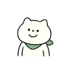 しろねこの日常リアクション（個別スタンプ：17）