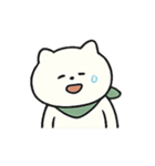 しろねこの日常リアクション（個別スタンプ：20）