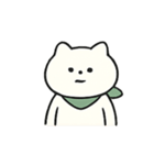 しろねこの日常リアクション（個別スタンプ：21）