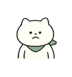 しろねこの日常リアクション（個別スタンプ：23）