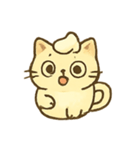 カップ猫ラテのまったり日常（個別スタンプ：6）