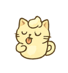 カップ猫ラテのまったり日常（個別スタンプ：11）